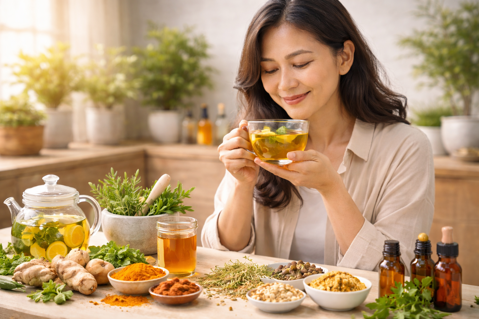 Herbal dalam Gaya Hidup Modern