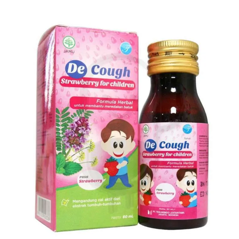 De Cough Strawberry for Children