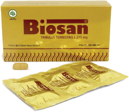 Biosan Kaplet Salut Selaput Strip